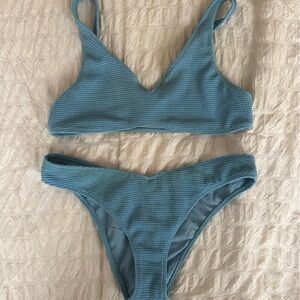 Pacsun blue bikini set!